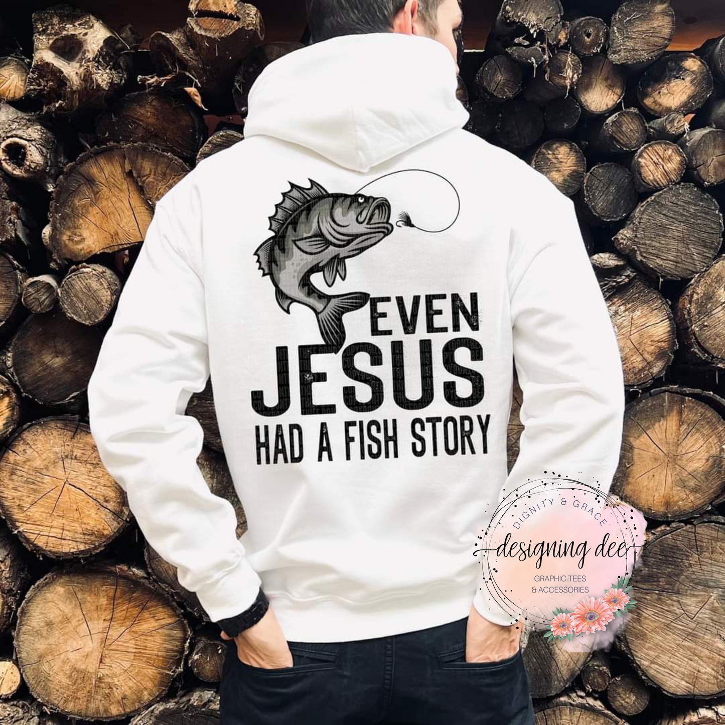 Even Jesus Had A Fish Story Christian Shirt for Men