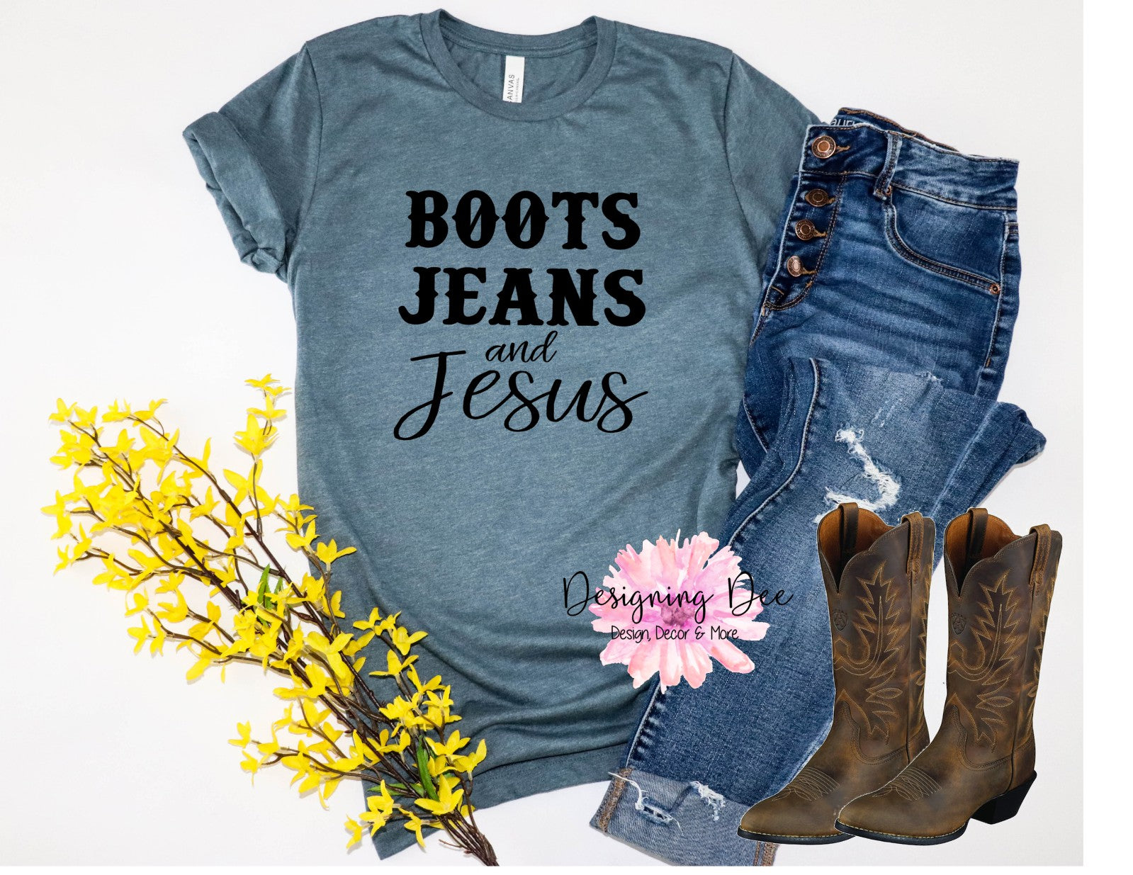 Boots jeans and Jesus