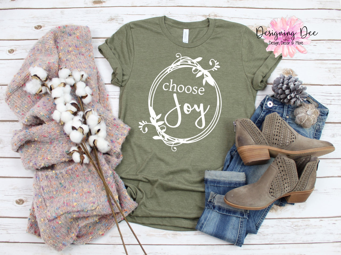 Choose Joy women's t-shirt