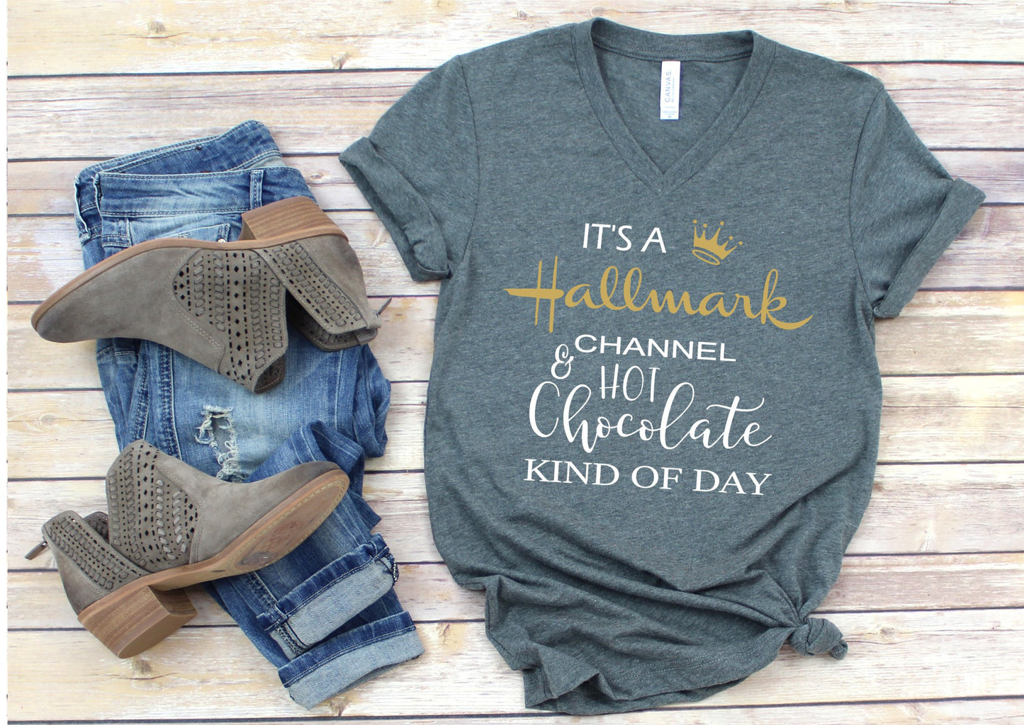 It's a Hallmark & Hot Chocolate Kind of Day T-shirt