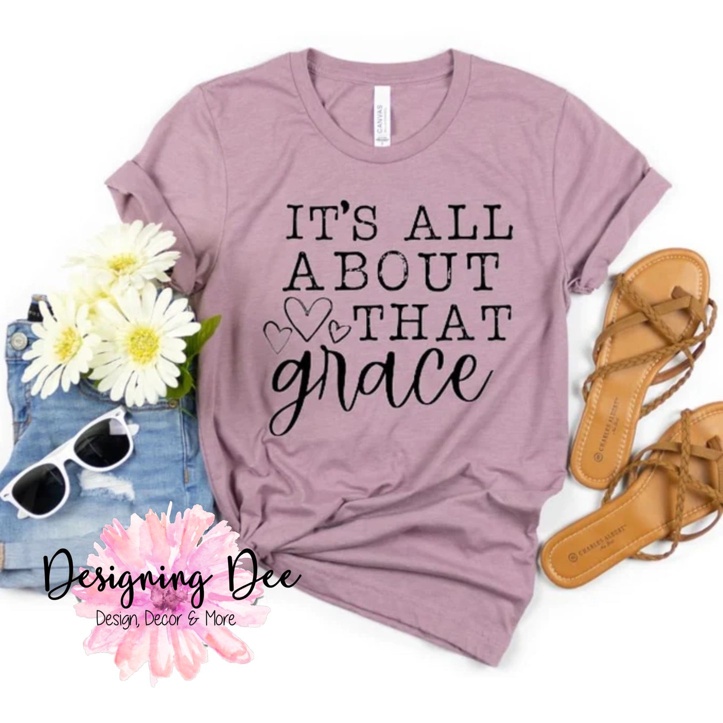 All About That Grace Christian T-Shirt