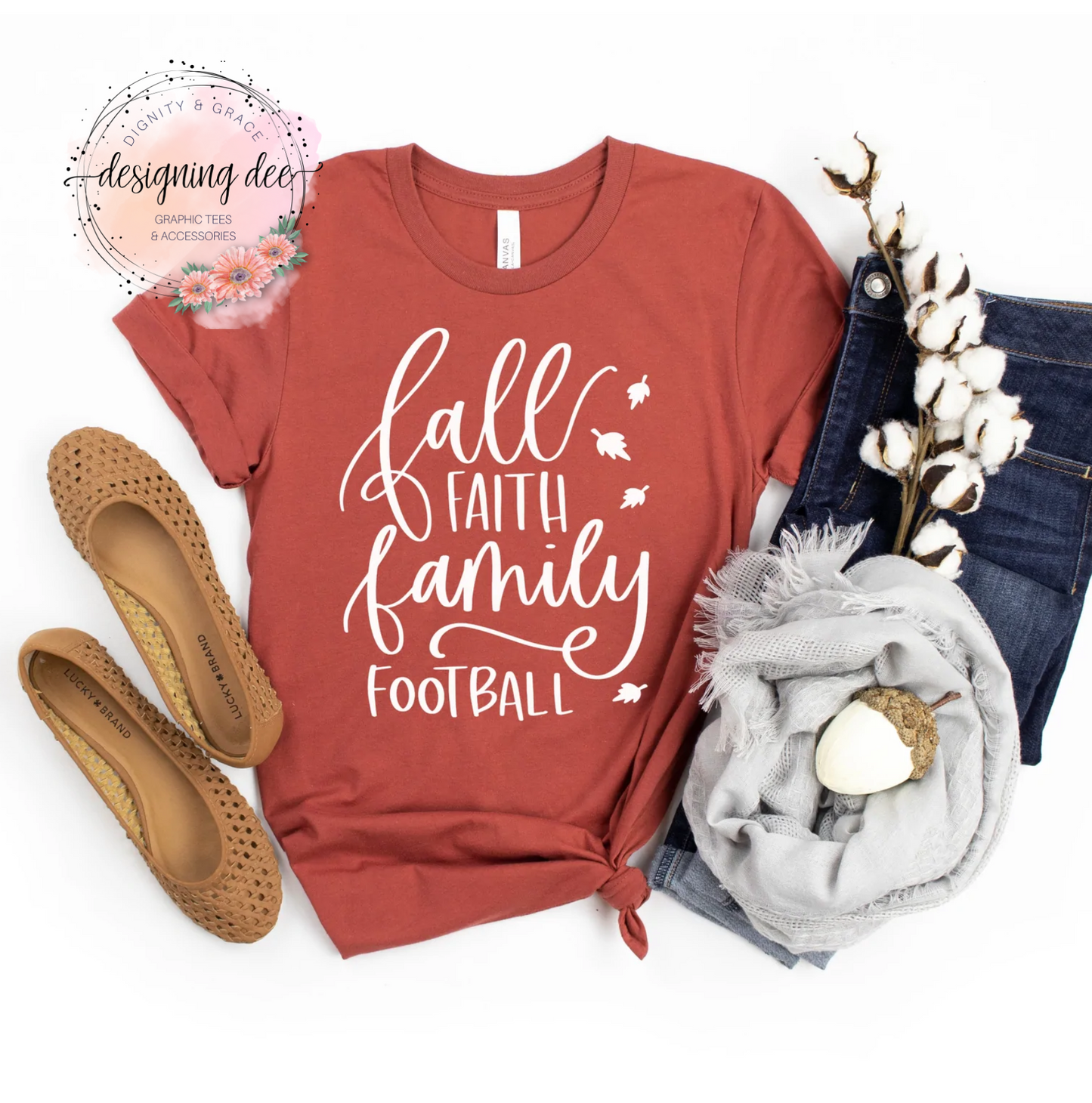 Game Day Football Shirt for Women