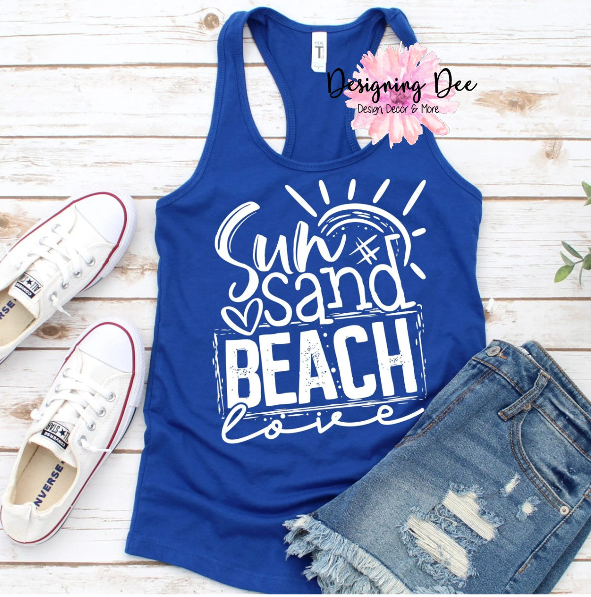 Sun Sand Beach Summer Shirt, Beach Tank top